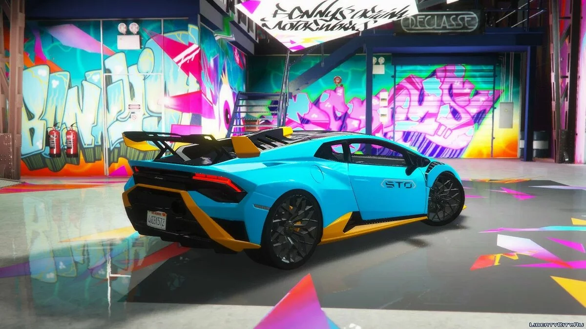 Lamborghini Huracan STO 2021 [Add-On] 1.1 / GTA 5