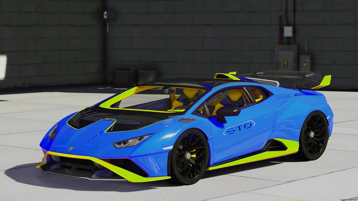 Lamborghini Huracan STO 2021 [Add-On] 1.1 / GTA 5