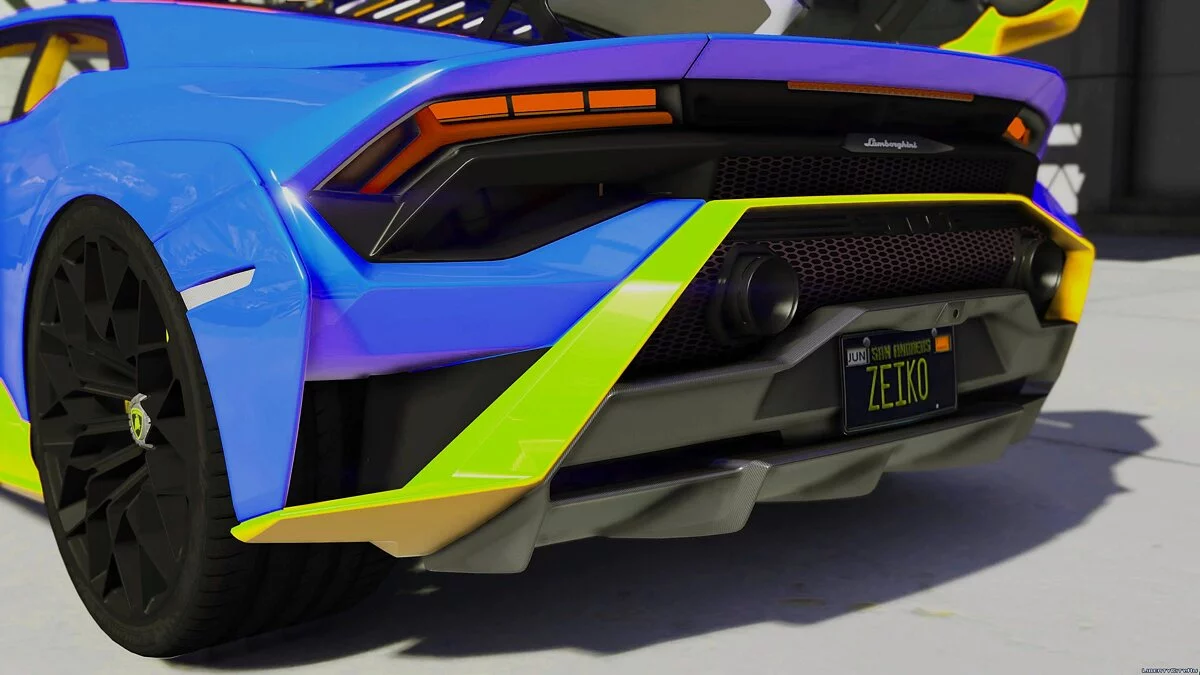 Lamborghini Huracan STO 2021 [Add-On] 1.1 / GTA 5