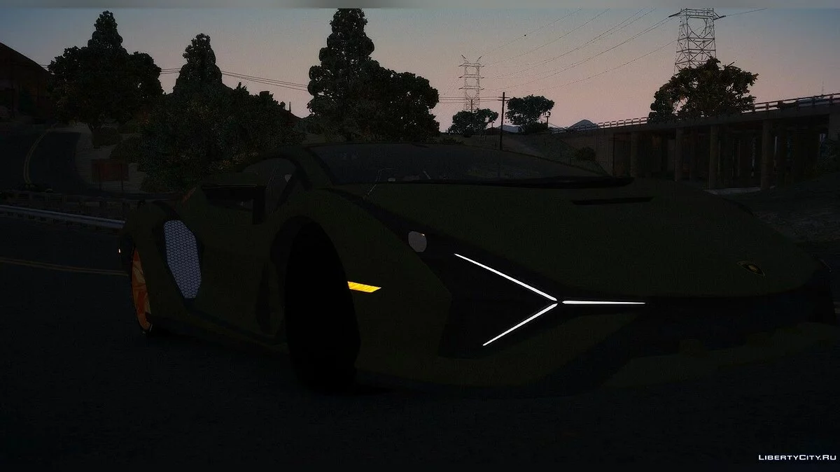 Lamborghini Sian [Replace / FiveM | Unlocked] 1.0 / GTA 5