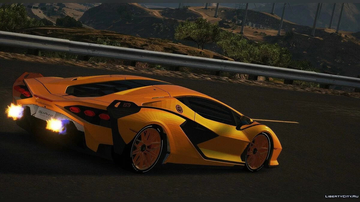 Lamborghini Sian [Replace / FiveM | Unlocked] 1.0 / GTA 5