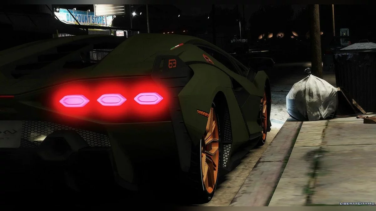 Lamborghini Sian [Replace / FiveM | Unlocked] 1.0 / GTA 5