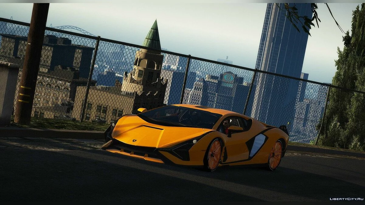 Lamborghini Sian [Replace / FiveM | Unlocked] 1.0 / GTA 5