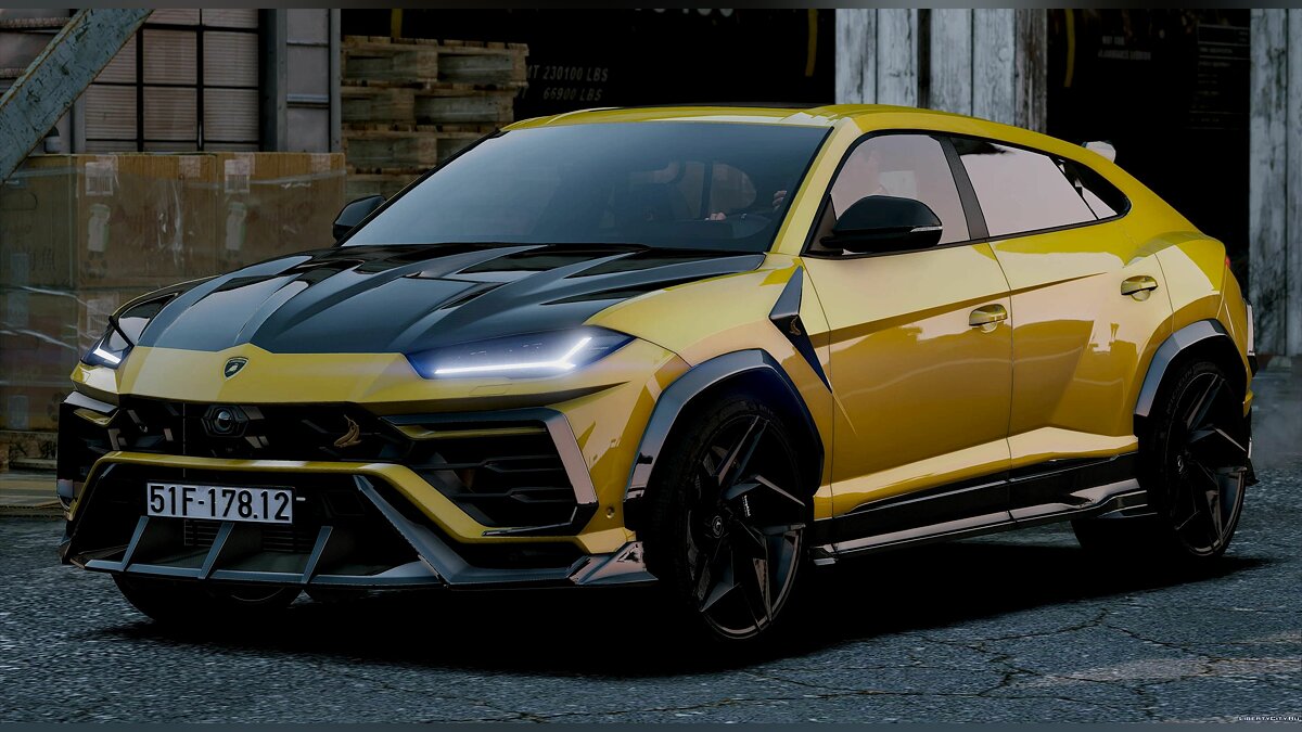 Скачать Lamborghini Urus TopCar Design 2019 [Add-On] 1.1 для GTA 5