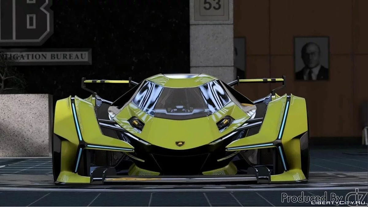Lamborghini V12 Vision GT 1.0 / GTA 5