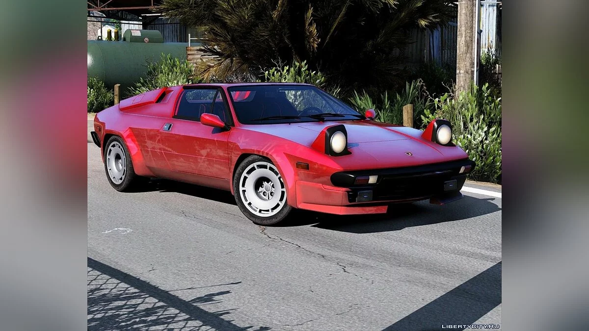 Lamborghini Jalpa 1988 [Add-On | Template | Extras] 1.1 / GTA 5