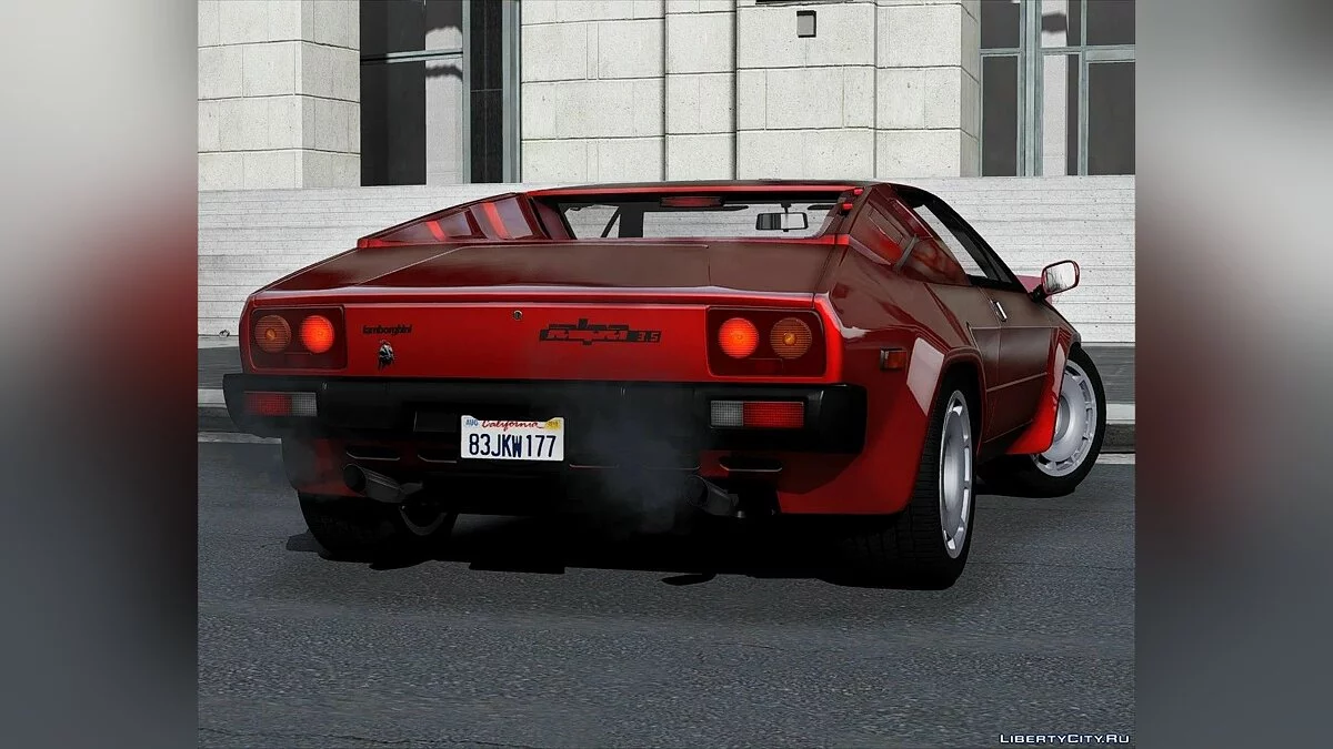 Lamborghini Jalpa 1988 [Add-On | Template | Extras] 1.1 / GTA 5