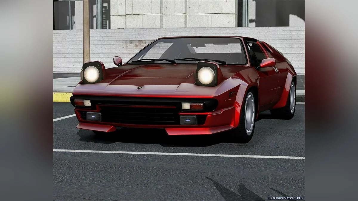 Lamborghini Jalpa 1988 [Add-On | Template | Extras] 1.1 / GTA 5