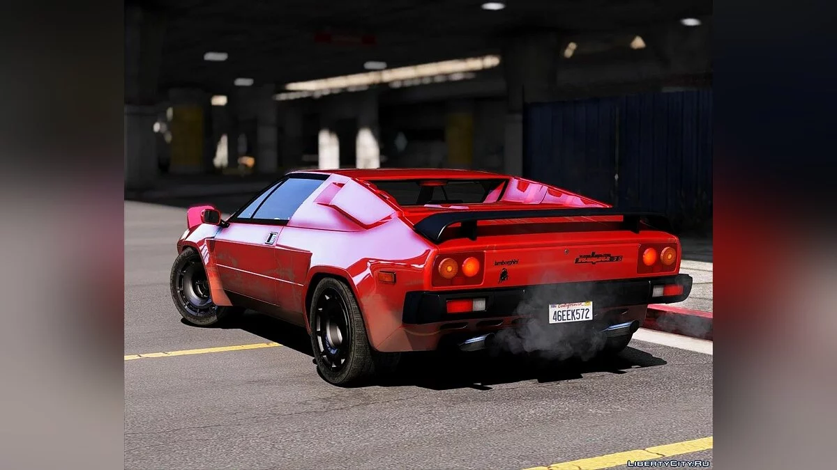 Lamborghini Jalpa 1988 [Add-On | Template | Extras] 1.1 / GTA 5