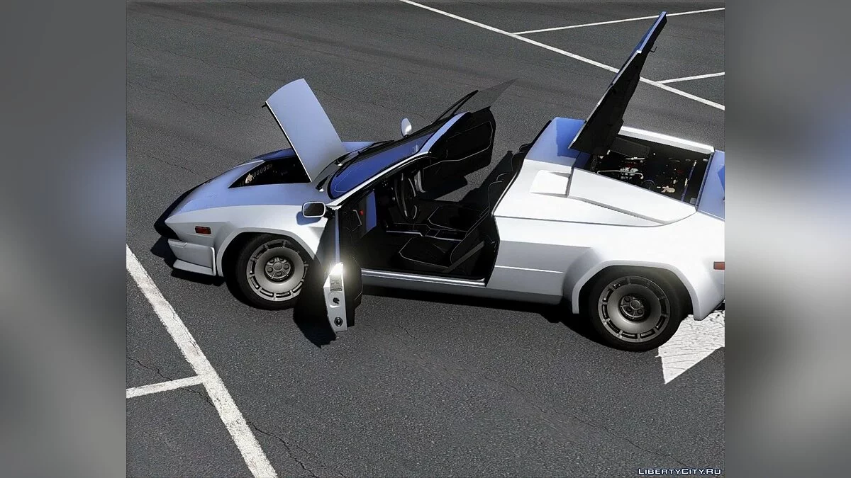 Lamborghini Jalpa 1988 [Add-On | Template | Extras] 1.1 / GTA 5