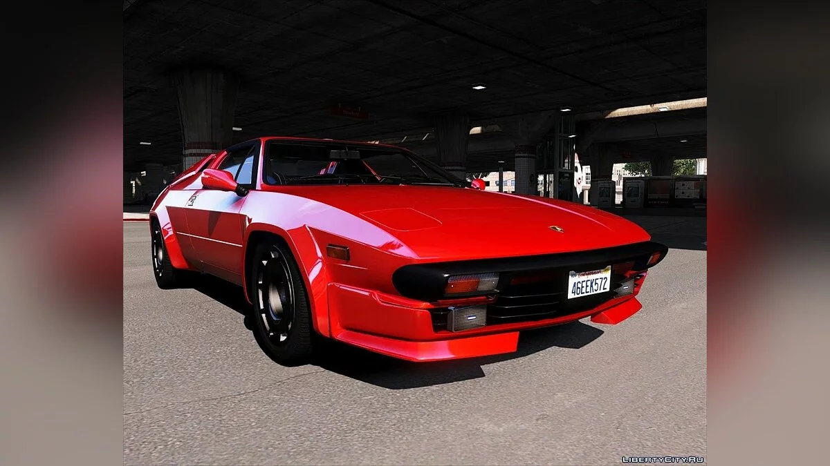 Lamborghini Jalpa 1988 [Add-On | Template | Extras] 1.1 / GTA 5