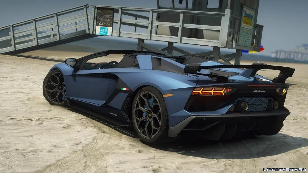 Lamborghini Aventador SVJ Roadster [Add-On | Extras | Template] 1.01 / GTA 5