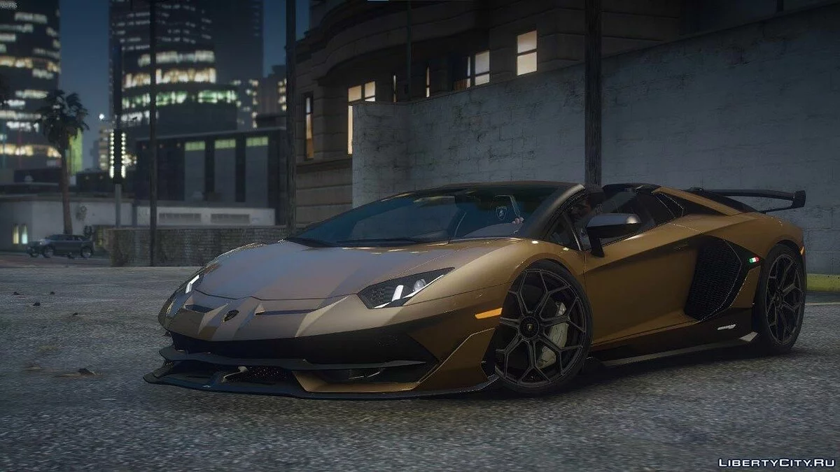 Lamborghini Aventador SVJ Roadster [Add-On | Extras | Template] 1.01 / GTA 5