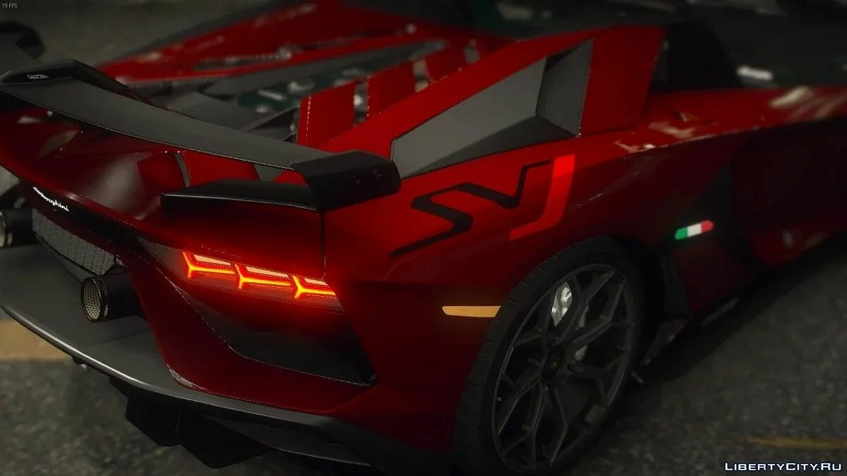 Lamborghini Aventador SVJ Roadster [Add-On | Extras | Template] 1.01 / GTA 5