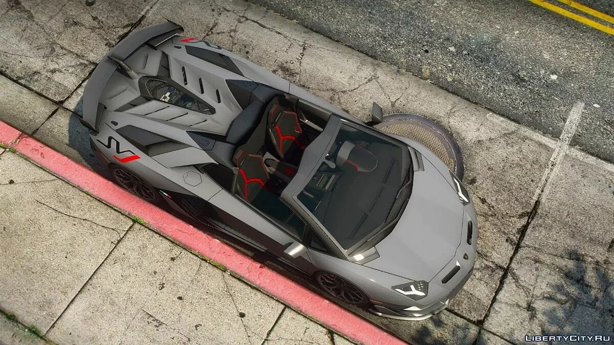 Lamborghini Aventador SVJ Roadster [Add-On | Extras | Template] 1.01 / GTA 5