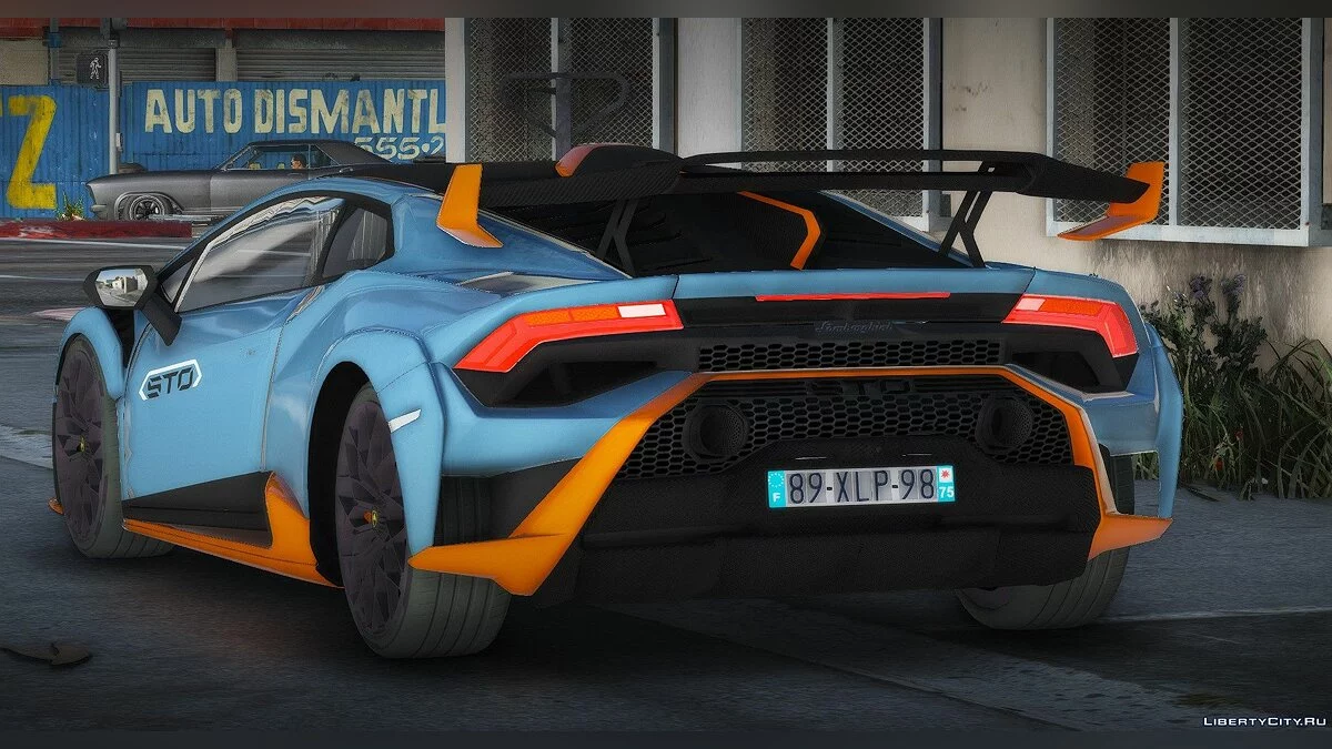 Lamborghini Huracan STO 2021 v1.0 / GTA 5