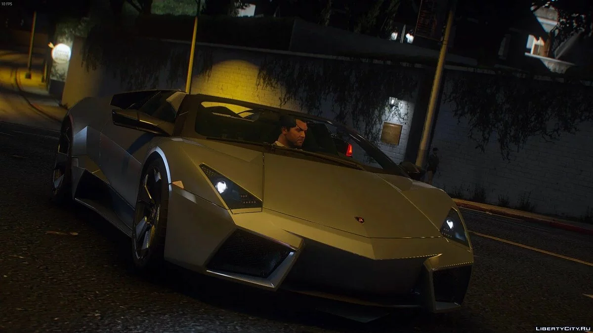 2009 Lamborghini Reventon Roadster v1.1 / GTA 5