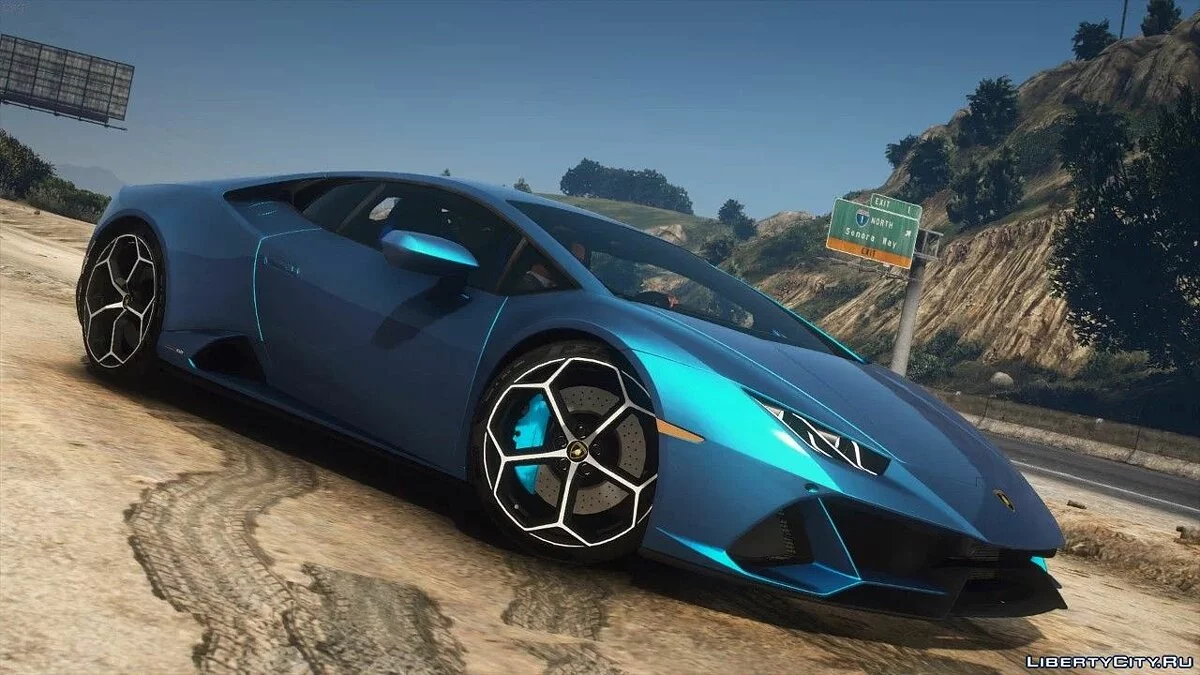 Lamborghini Huracan EVO coupe v1.1 hotfix / GTA 5