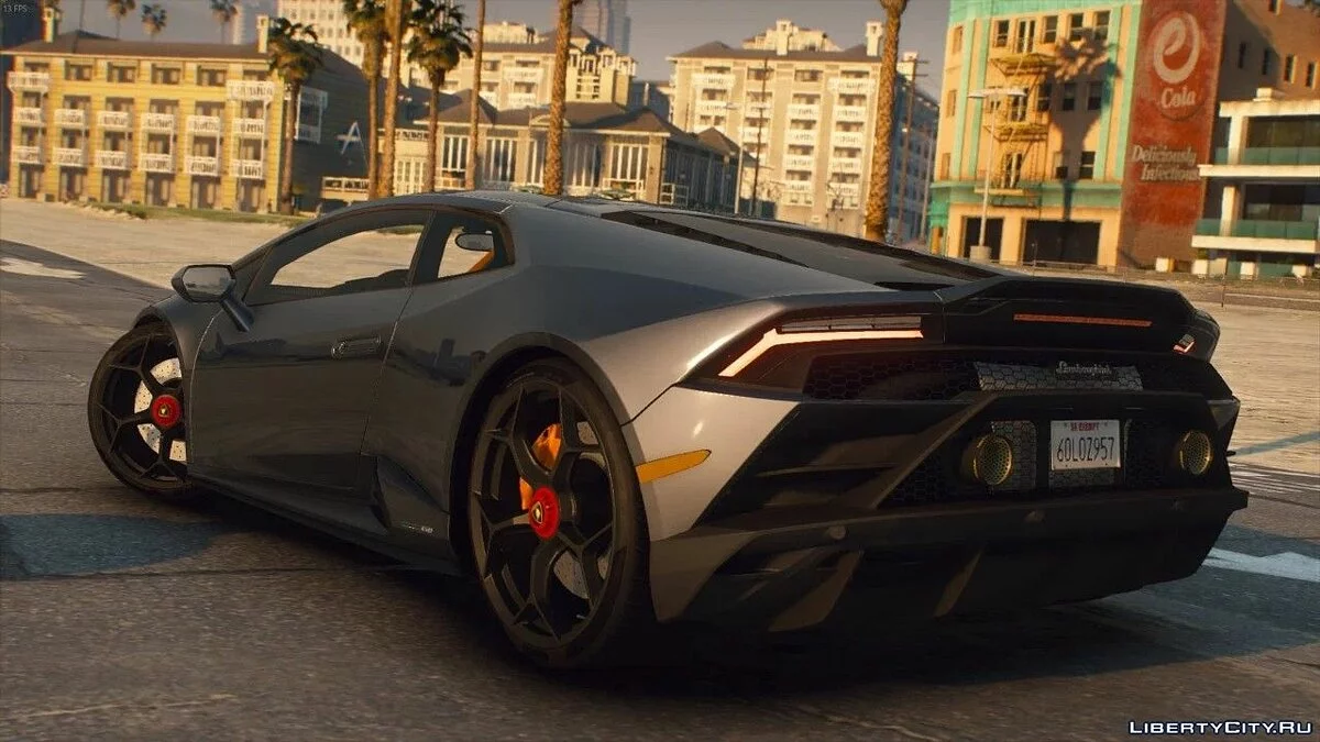Lamborghini Huracan EVO coupe v1.1 hotfix / GTA 5