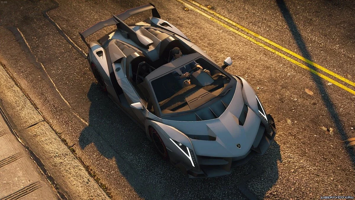 2014 Lamborghini Veneno Roadster v1.0 / GTA 5