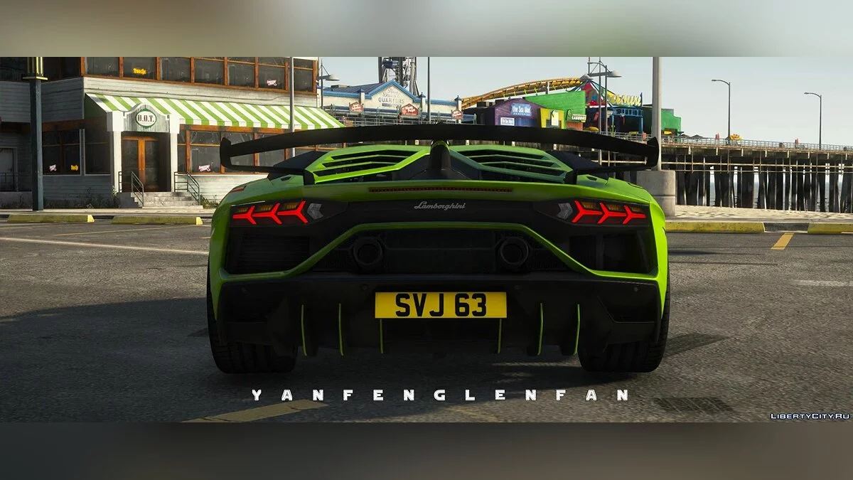 Lamborghini Aventador SVJ / SVJ 63 Anniversary Edition v2.7 FINAL / GTA 5