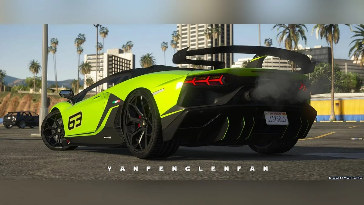 Lamborghini Aventador SVJ / SVJ 63 Anniversary Edition v2.7 FINAL / GTA 5