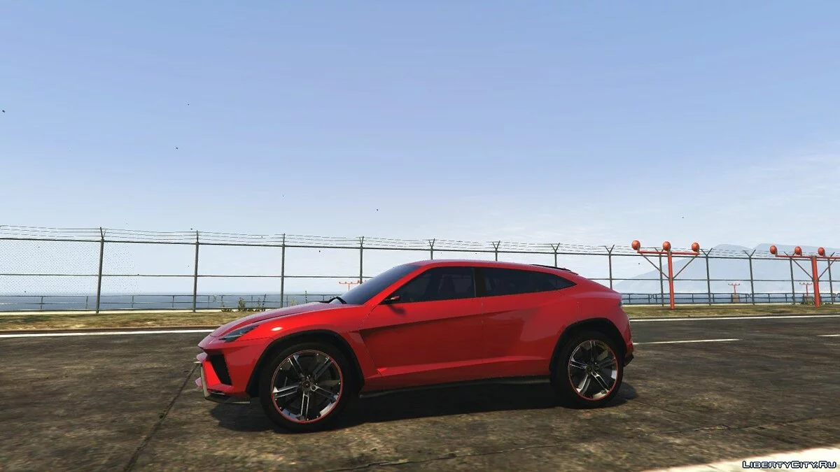 Lamborghini Urus concept 2012 v1.1 / GTA 5