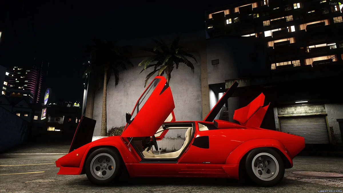 1988 Lamborghini Countach LP5000 QV / GTA 5