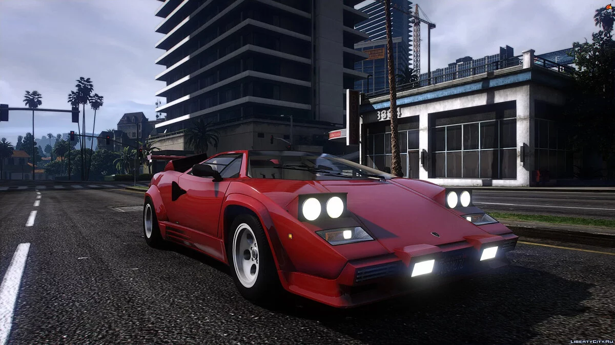 1988 Lamborghini Countach LP5000 QV / GTA 5