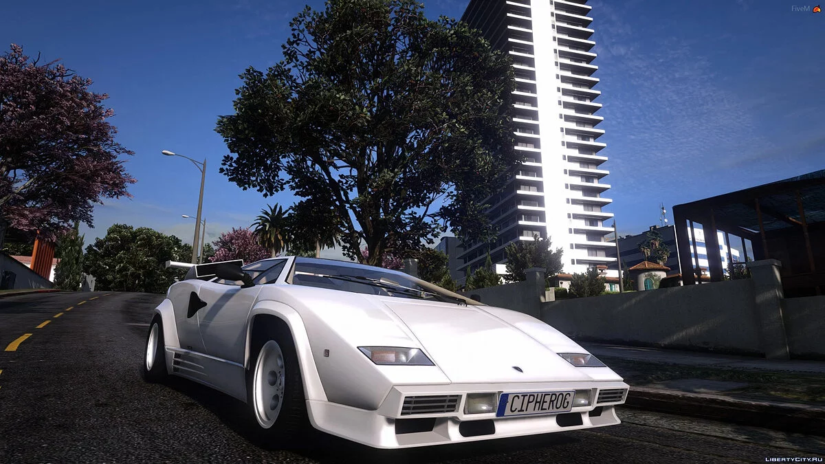 1988 Lamborghini Countach LP5000 QV / GTA 5