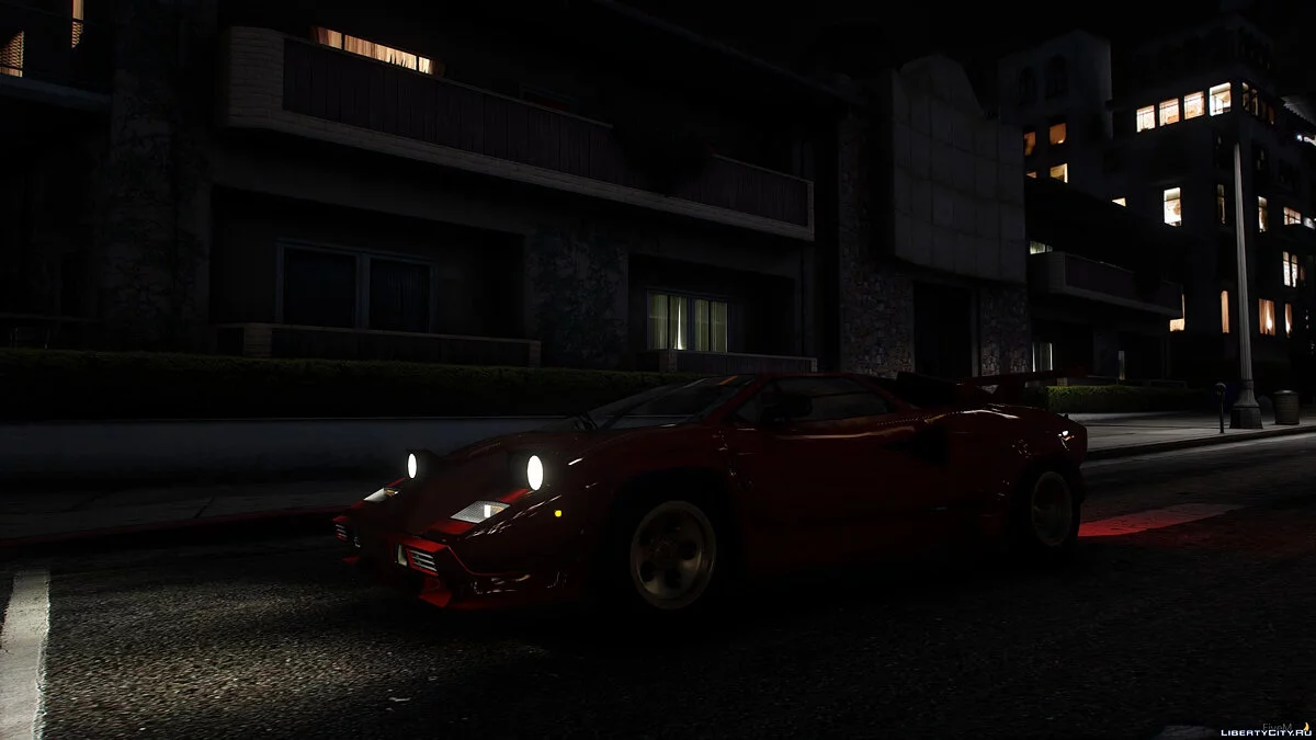 1988 Lamborghini Countach LP5000 QV / GTA 5