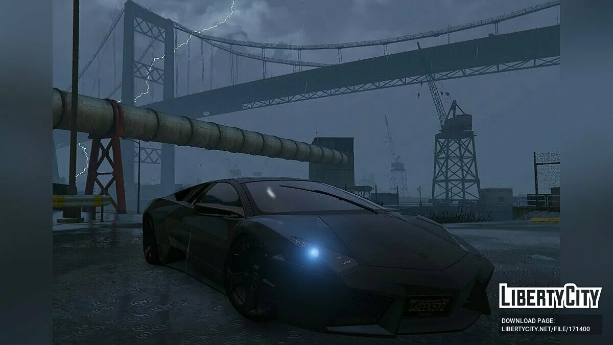 2007 Lamborghini Reventon v1.0 / GTA 5