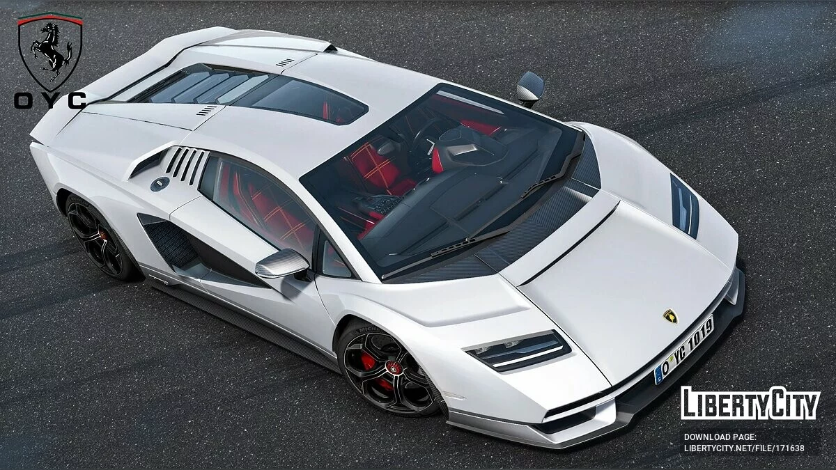 2022 Lamborghini Countach LPI800-4 v1.0 / GTA 5