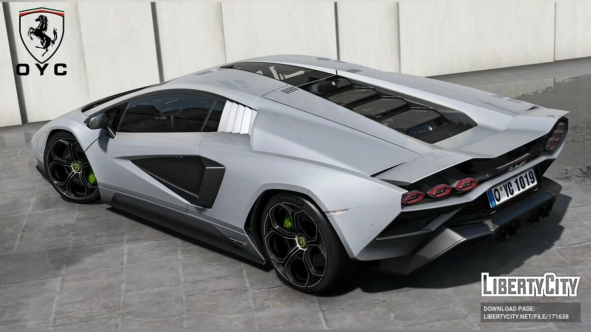 2022 Lamborghini Countach LPI800-4 v1.0 / GTA 5