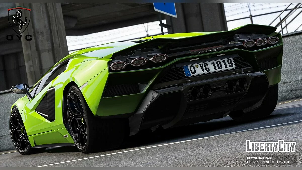2022 Lamborghini Countach LPI800-4 v1.0 / GTA 5
