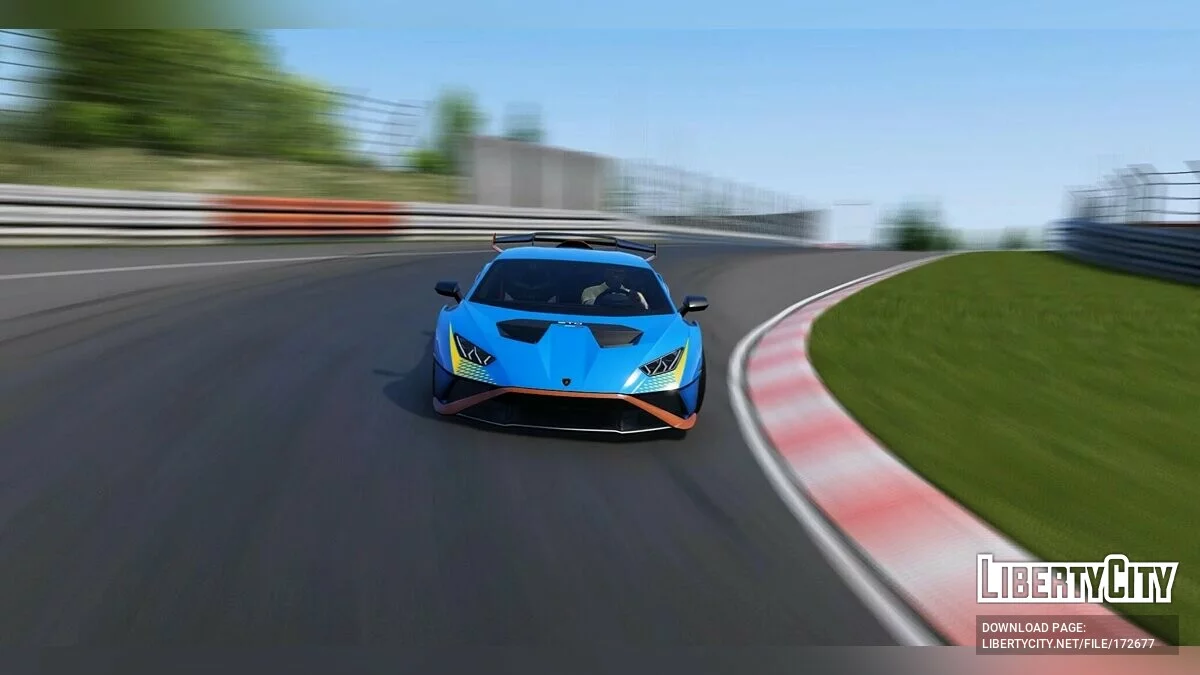 Lamborghini Huracan STO 2021 v1.0 / GTA 5
