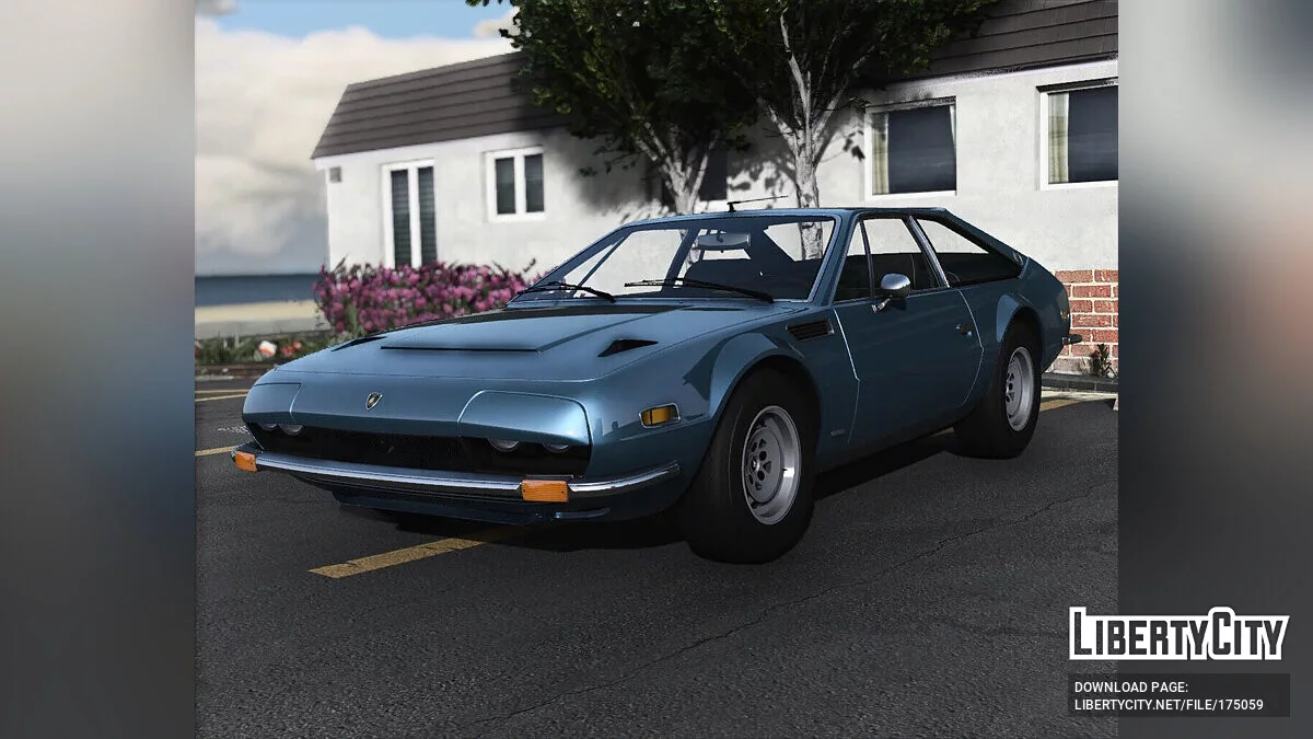 1976 Lamborghini Jarama [Reworked] v1.0 / GTA 5
