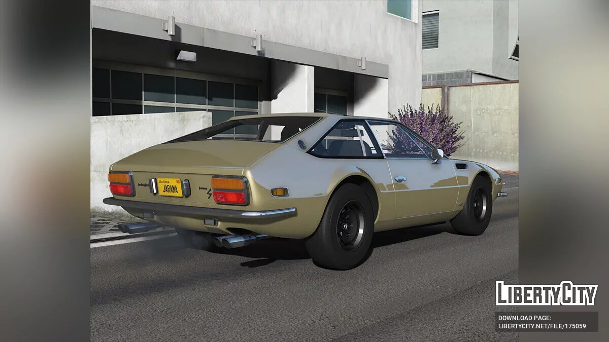 1976 Lamborghini Jarama [Reworked] v1.0 / GTA 5