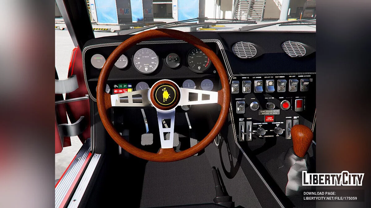 1976 Lamborghini Jarama [Reworked] v1.0 / GTA 5