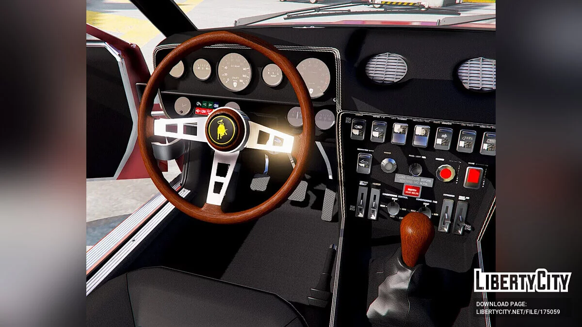 1976 Lamborghini Jarama [Reworked] v1.0 / GTA 5