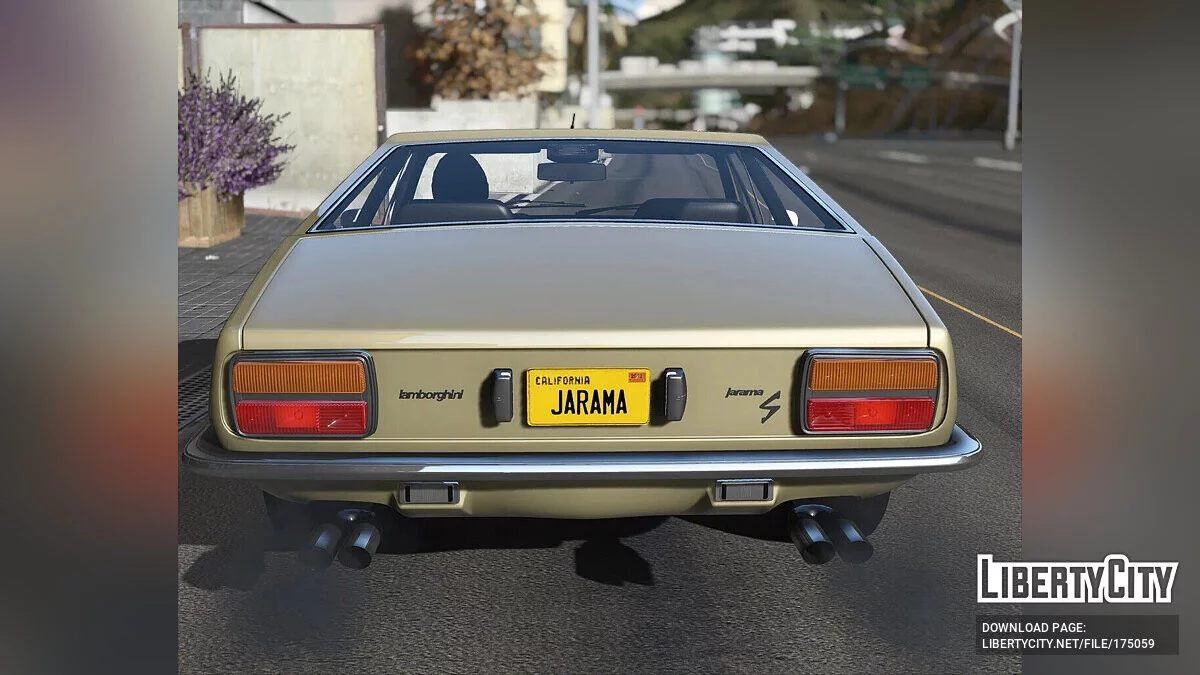 1976 Lamborghini Jarama [Reworked] v1.0 / GTA 5