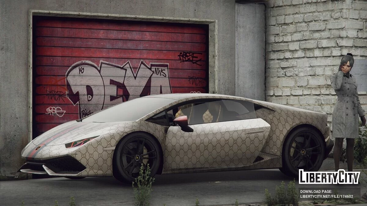 Lamborghini Huracan Gucci 2015 / GTA 5