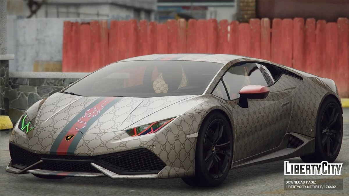 Lamborghini Huracan Gucci 2015 / GTA 5