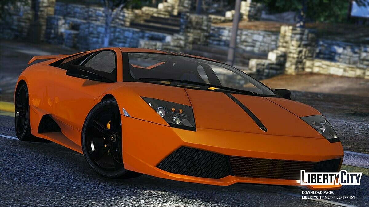 Скачать 2007 Lamborghini Murcielago LP640 для GTA 5