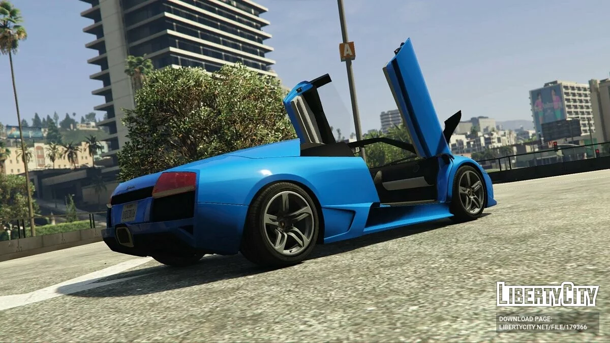 2008 Lamborghini Murcielago LP 640-4 Roadster v1.3 / GTA 5