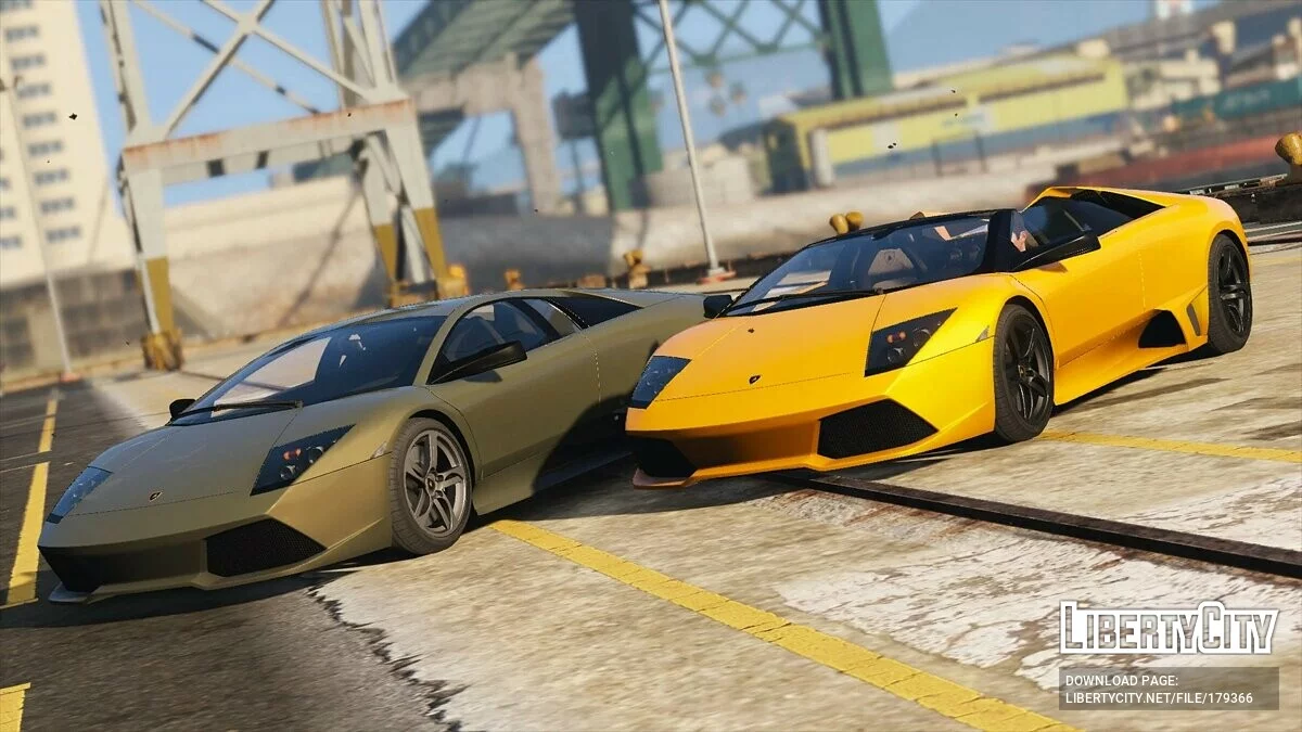 2008 Lamborghini Murcielago LP 640-4 Roadster v1.3 / GTA 5