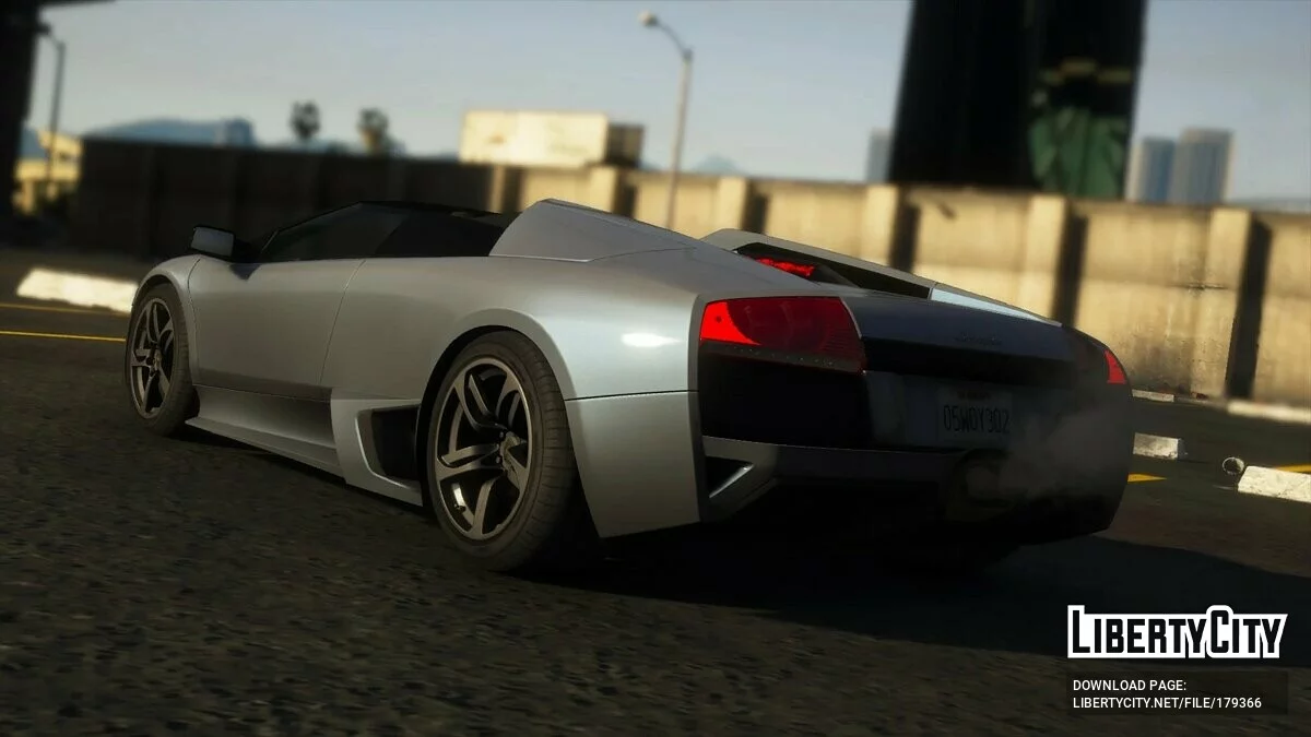 2008 Lamborghini Murcielago LP 640-4 Roadster v1.3 / GTA 5