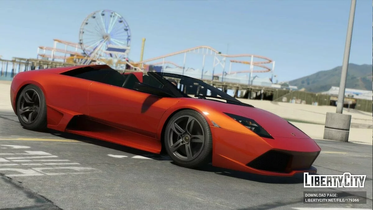 2008 Lamborghini Murcielago LP 640-4 Roadster v1.3 / GTA 5