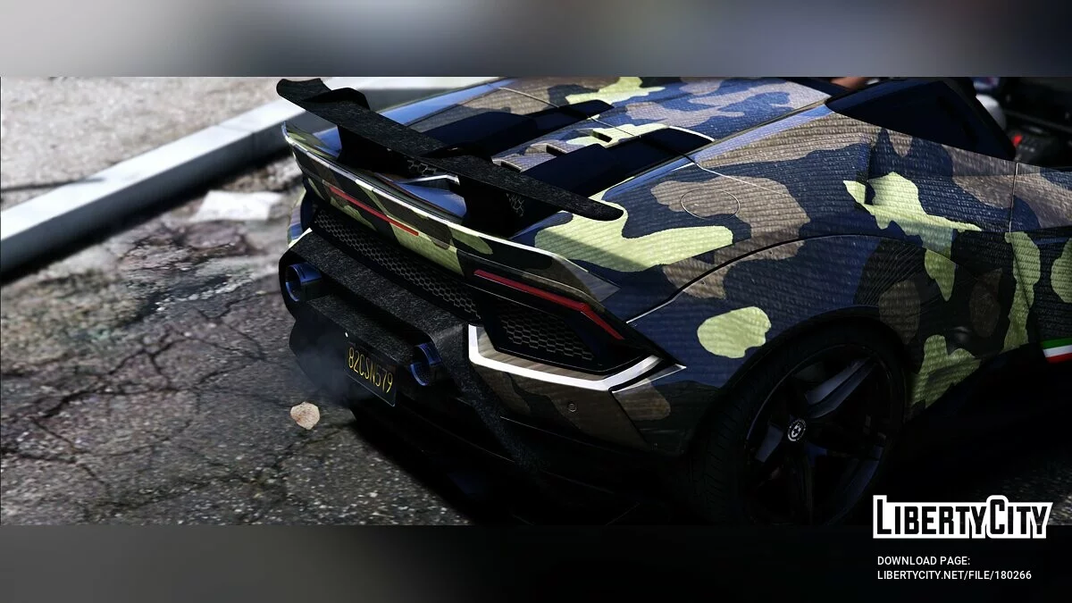 2018 Lamborghini Huracan Performante Spyder Liberty Walk / GTA 5