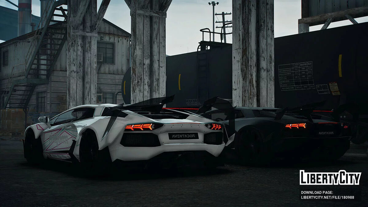 Lamborghini Aventador K.S Edition v1.0 / GTA 5
